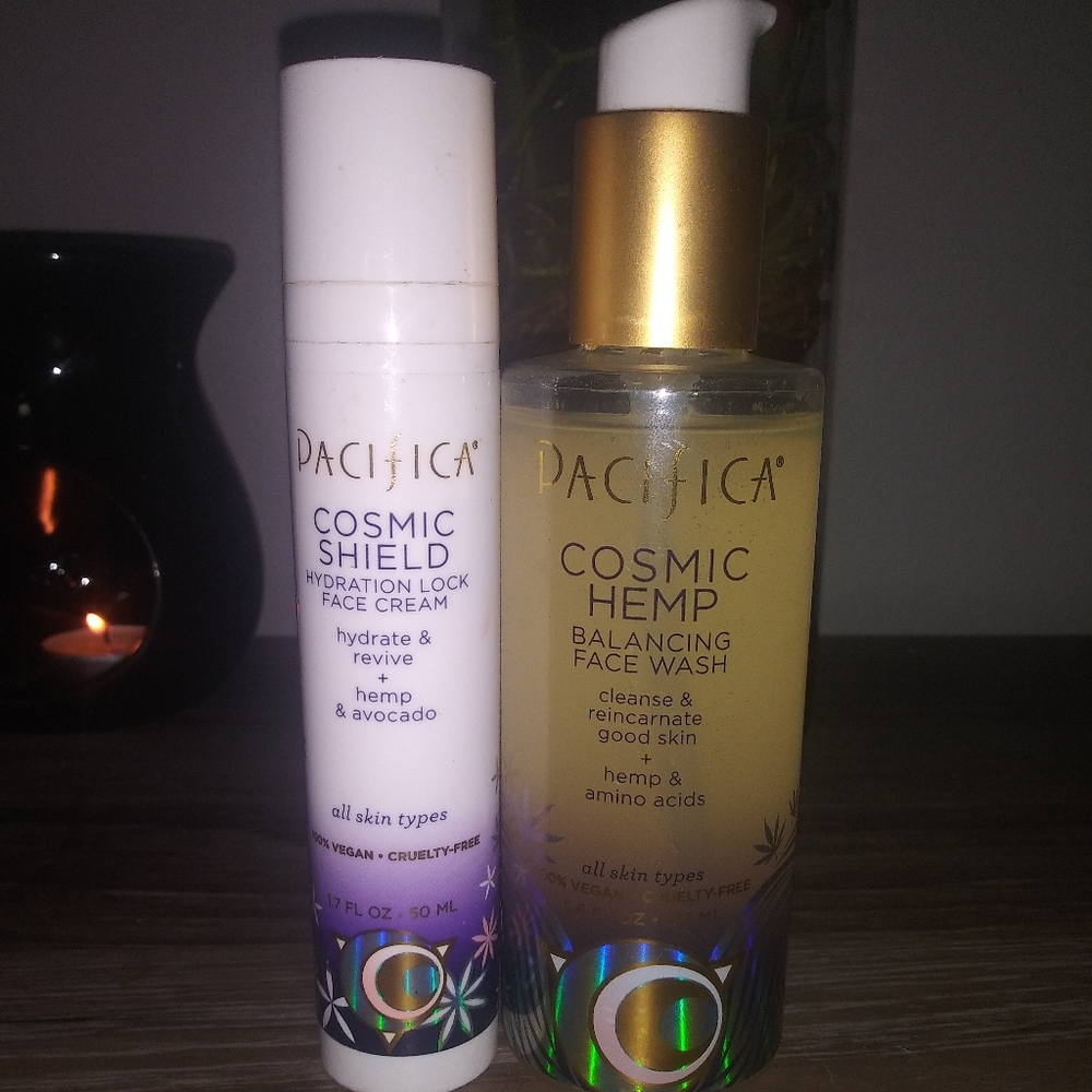 Pacifica Facewash and Moisturizer